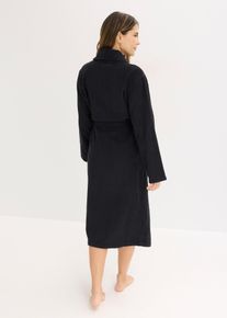 Frott&eacute;badrock - svart - storlek 40/42 (M) - bonprix