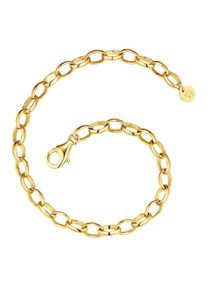 Glanzst&uuml;cke M&uuml;nchen Glanzst&uuml;cke M&uuml;nchen, Damen, Charm-Armband &raquo;GSM2168&laquo; aus Sterling Silber, gelbgold, gelbgold, Charms-Armband f&uuml;r Damen