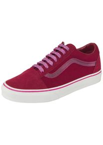 Vans, Damen, Sneaker &raquo;Old Skool&laquo;, rot, 38,5, Pflegeleichter Sneaker von Vans mit Schn&uuml;rung