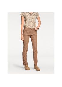 Heine, Damen, R&ouml;hrenhose, nougat, Normalgr&ouml;&szlig;en, 50 - Normalgr&ouml;&szlig;en, nougat, Figurbetonte R&ouml;hre