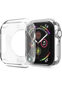 Hurtel Ultraklares Watch f&uuml;r Apple Watch 45 mm (Serie 7/8/9) &ndash; Transparent, Smartwatch Zubeh&ouml;r, Transparent