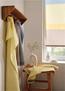 Bomullsh&aring;ndkle, gul, st&oslash;rrelse 30x50 cm, bonprix