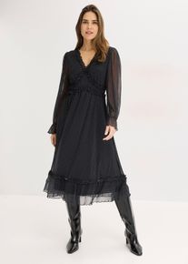 Minikjole, svart, st&oslash;rrelse 52/54 (XXL), bonprix