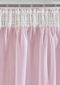 Tenda semitrasparente in materiale riciclato (pacco da 2), rosa, Taglia 145x135 cm, bonprix