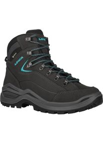 Lowa RENEGADE EVO MID WIDE Wanderschuhe Damen - Gr&ouml;&szlig;e 38 - grau