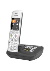 Gigaset CE575 (DE-Version), Telefon, Schwarz, Silber
