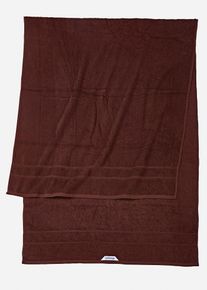 Serviette de sauna pur coton - marron - taille 80x200 cm avec coton - bonprix