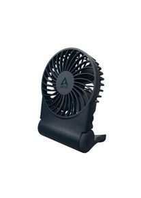 Arctic Summair 2Go (Dark Blue) - Rechargeable Pocket Fan with Stand (74 hod&iacute;n battery life and va