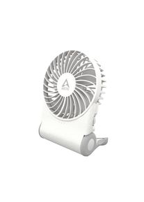 Arctic Summair 2Go (White) - Rechargeable Pocket Fan with Stand (74 hod&iacute;n battery life and variab