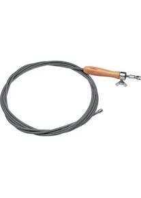 CABERE Rohrreinigungswelle L&auml;nge 10 m Wellen-&Oslash; 10 mm Krallen-&Oslash; 20 mm doppellagig, Reinigungsutensil