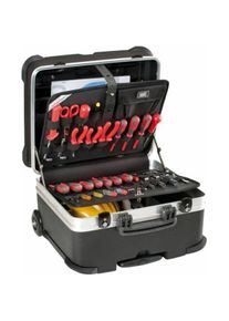 GT Line, Werkzeugkoffer, Rollen-Werkzeugkoffer 470x320x390mm Trolley