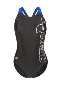 arena Str&oacute;j kąpielowy 'SCRATCHY' dla kobiet kr&oacute;lewski błękit / czarny / biały Rozmiar XS