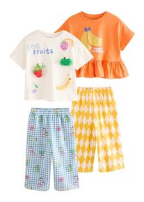 next Szettek L&aacute;nyok k&eacute;k, narancs , M&eacute;ret 68