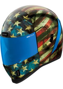 Icon Airform Old Glory, casque int&eacute;gral , couleur: Bleu/Blanc/Rouge , taille: L