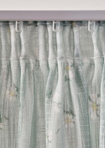 Panneau (1 pce.) &agrave; motif floral contenant du polyester recycl&eacute; - vert - taille 145x135 cm - bonprix