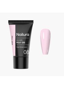 Nailura, Nagelpflegemittel, - Poly Gel 8 - Baby Pink - 30 ml (30 ml)