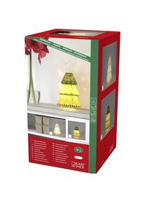 Konstsmide, Weihnachtsbaum, Dekobaum aus Papier mit Stern, Transformer IP20