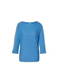 Tchibo - Merino-Feinstrickpullover - Damen - Gr. L - blau