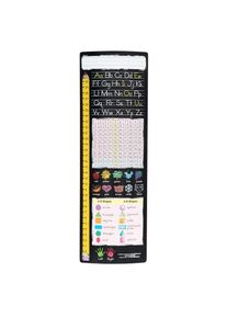 Set of 24 Self-Adhesive Vertical Desktop Helpers for Classroom Learning, Vinyl Chalkboard Style