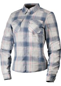Icon Fallblock, shirt/textile jacket women , color: White/Grey , size: M