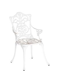 Merxx Gartensessel &raquo;Lugano&laquo; 1 Stk. tlg. Aluminium, wei&szlig;