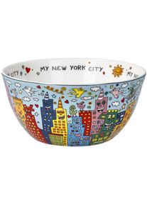 Goebel Dekoschale &raquo;Rizzi&laquo; Pop Art, Fine Bone China, James Rizzi - My New York City Day
