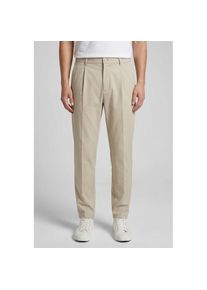 Calvin Klein Bundfaltenhose &raquo;SATEEN STRETCH TAPERED PLEAT&laquo; in Satin-Optik grau, Gr&ouml;&szlig;e 38