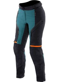 Dainese Mangen Abs&oslash;luteshell, textile pants waterproof women , color: Blue/Black/Orange , size: 44