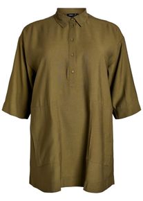 ZIZZI Damer Tunika 'MMONIR' oliven St&oslash;rrelse XL/XXL