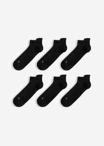 bonprix Női Sportzokni COOLMAX (6 p&aacute;r), fekete, 35-38