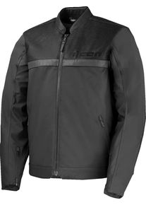 Icon Midhawk, veste en textile , couleur: Noir , taille: XXL