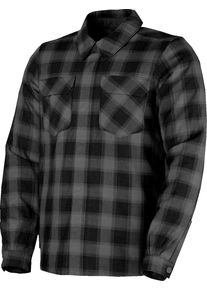 Icon Fallblock, shirt/textile jacket , color: Grey/Black , size: S