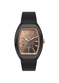 Ice Watch ice-watch, Damen, Quarzuhr &raquo;ICE boliday - Dome - Small - 3H + Date&laquo; Armbanduhr, Damenuhr, analog, Datum, Silikonarmband, schwarz, schwarz, Modische 