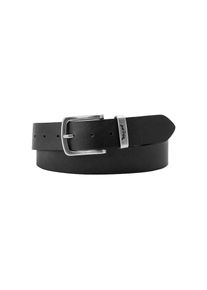 Levi's Levi's , Damen, Lederg&uuml;rtel &raquo;METAL TWO HORSE KEEPER BELT&laquo; mit Metallschlie&szlig;e, regular black, 90, G&uuml;rtel von Levi's