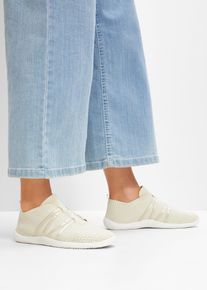 Barfotsko med fleksible s&aring;ler, beige, st&oslash;rrelse 40, bonprix