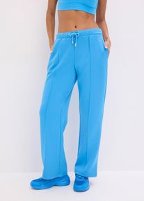 Treningsbukse med pyntes&oslash;mmer, bl&aring;, st&oslash;rrelse 48/50 (XL), bonprix