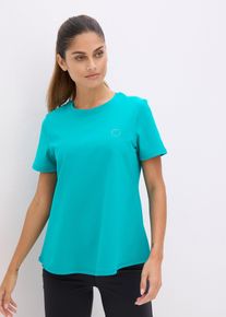 Maglia per sport dal tocco consistente in cotone, Verde, Taglia 54/56 (XL), bonprix