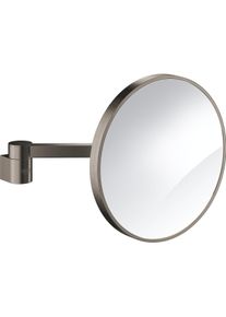 Grohe, Kosmetikspiegel, Kosmetikspiegel Selection hard graphite geb&uuml;rstet 41077AL0