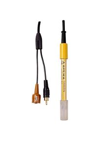 Apera Instruments 2401TF guide electrode with temperature sensor glass housing (F&uuml;hler), Messtechnik, Transparent