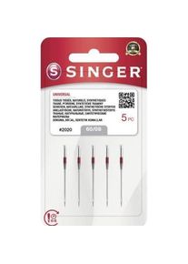 Singer 2020 60/08 Universalnadeln Silber, N&auml;hmaschine, Silber