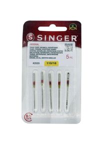 Singer 2020 110/18 Universalnadeln Silber, N&auml;hmaschine, Silber