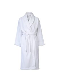 B Sousa Dias Bademantel Baumwolle Unisex Wei&szlig; S