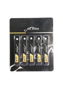 Gens ace &Tattu LiPo 300mAh 3.8V 75C 1S1P HV BT2.0.5 battery (5pcs)