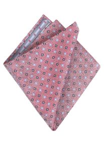 Big & Tall Sizes - J. Ploenes - Silk pocket square with floral pattern - 0