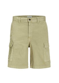 Jack & Jones Grote Maten - Jack & Jones - Stevige bermudashort met cargozakken - 48/30