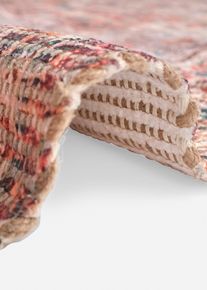 bonprix Kelim-Teppich mit orientalischer Musterung, bunt, mit Baumwolle