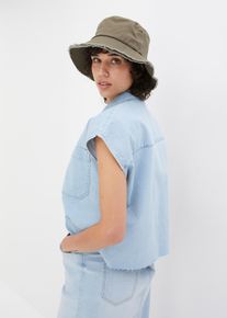 bonprix Femei Pălărie pescărească din bumbac, verde, onesize