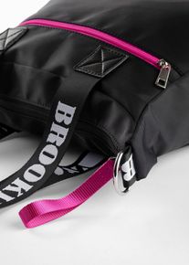 bonprix Női Sportt&aacute;ska kontraszt r&eacute;szletekkel, fekete, onesize