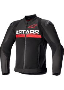 Alpinestars SMX Air, veste en textile , couleur: Noir/Rouge N&eacute;on , taille: 4XL