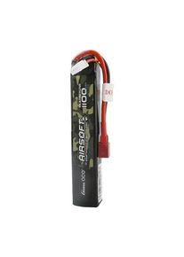 Gens ace &Tattu 25C 1100mAh 3S1P 11.1V Airsoft Gun Lipo Battery with T Plug